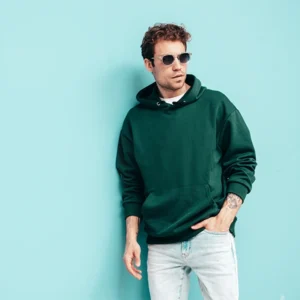 Menâs Classic Pullover Hoodie â Warm & Comfortable